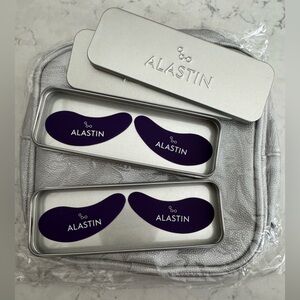 Alastin Silver Eye Mask & Makeup Bag Set